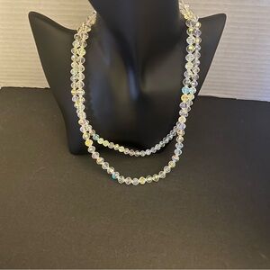 Good, preowned vintage double strand necklace